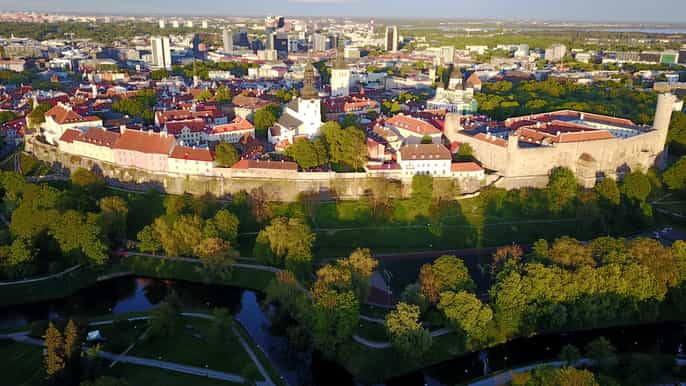 tallinn city tour de meio dia