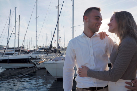 Valencia: Fotoshooting am Strand mit Profifotograf