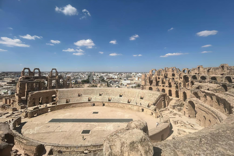 Vip Tour : El Jem, Kairouan, Monastir/Sousse|Pickup included 4️⃣Pick Up From : Tunis