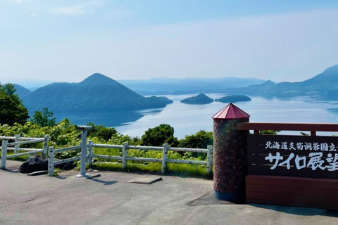 Hokkaido 1-Day Tour: Mt. Showa, Lake Toya & Noboribetsu