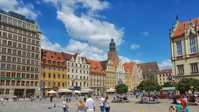 wroclaw halfday old town and alternative city tour