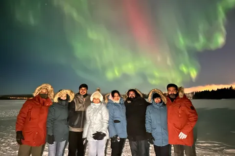 Finnland Lappland Nordlicht-Spezialpaket