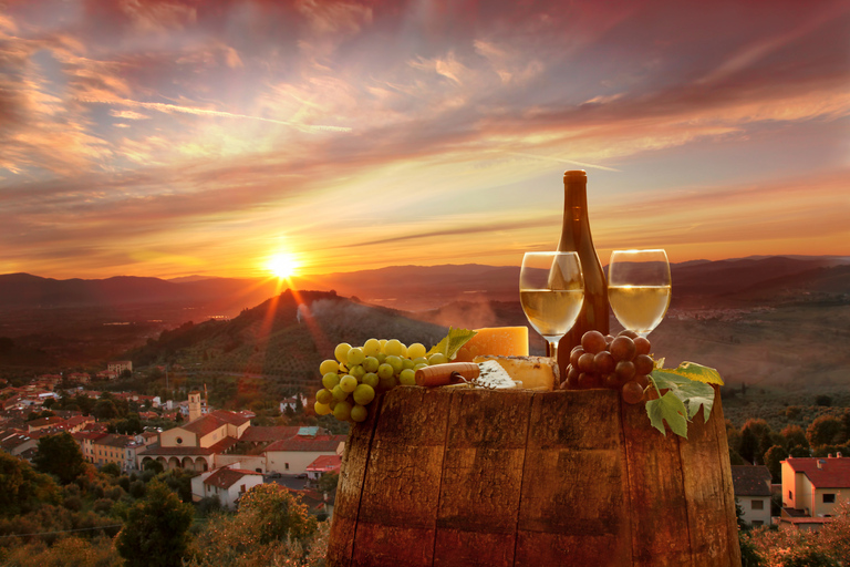 Florence: Chianti Villages, San Gimignano and Winery Tour Private Tour in Italian
