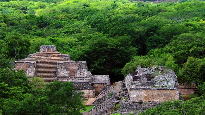 excursión de un día a las ruinas mayas de ekbalam con viaje a cenote y almuerzo