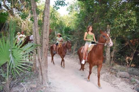 Ab Cancun/Playa del Carmen: Ausritt im tropischen Dschungel
