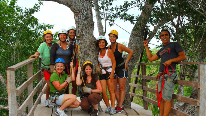jungle ziplining horseback riding adventure experience