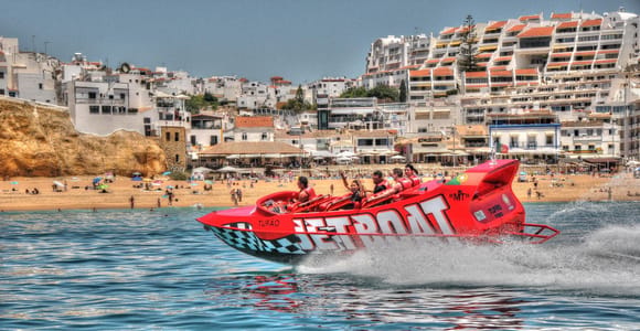 Albufeira: High-Adrenaline Jet Boat Ride