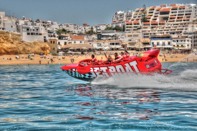 Algarve : balade palpitante de 30 min en bateau hydrojet