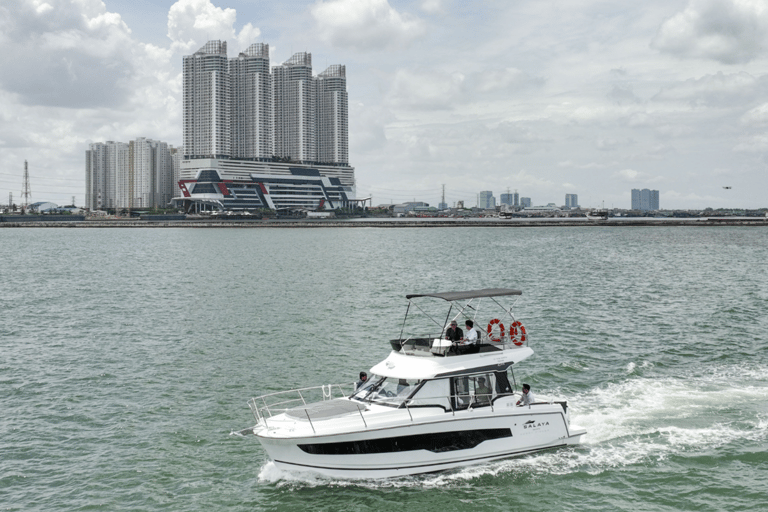 Dżakarta: prywatny rejs jachtem po 4 wyspach z nurkowaniem z rurką8-godzinna prywatna wycieczka jachtem (do 12 osób)