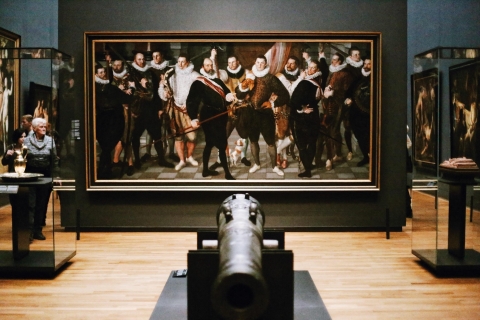 Amsterdam: Historyczna wycieczka po mieście z wizytą w RijksmuseumPrywatna wycieczka po angielsku