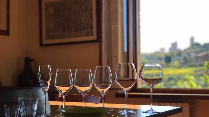 圣吉米尼亚诺:私人有机酿酒厂之旅和品尝