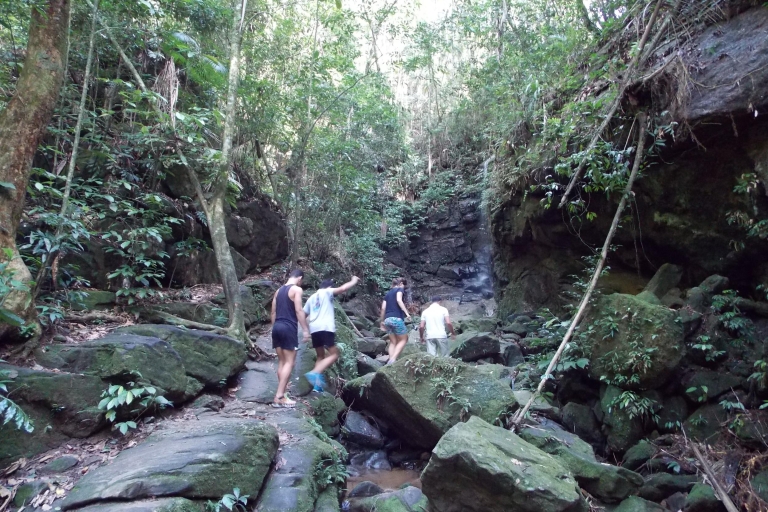 Río: caminata histórica del bosque de Tijuca y Cachoeira das AlmasTour privado con transporte