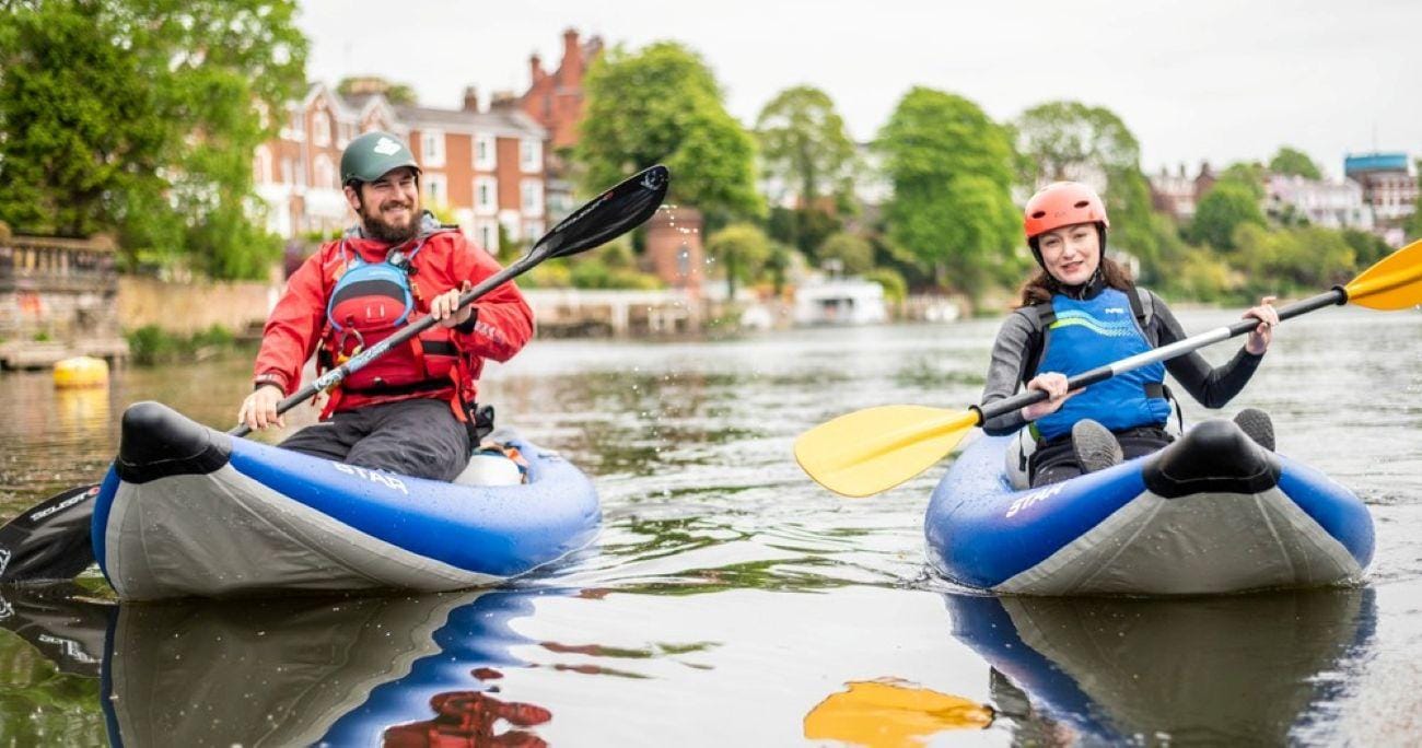 Chester: Kajaktour auf dem Fluss Dee mit Guide