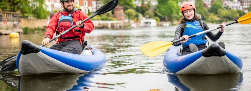 Chester : visite guidée en kayak sur la rivière Dee