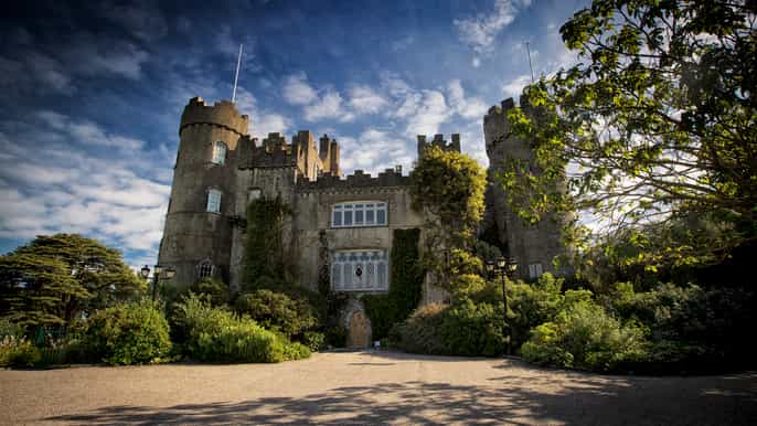 malahide castle north coast halfday tour from dublin