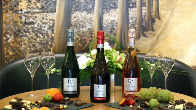 chocolate and champagne tasting experience