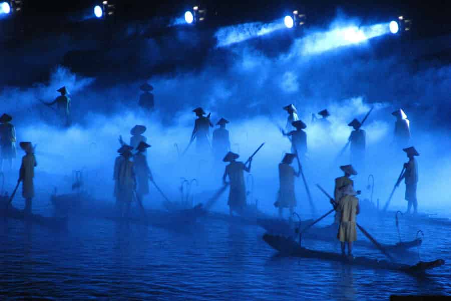 Yangshuo: Impression Liusanjie Show Ticket. Foto: GetYourGuide Yangshuo: Impression Liusanjie Show Ticket. Foto: GetYourGuide