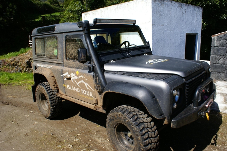 Terceira Island: Full-Day Mud Adventure & Traditional Lunch Private Tour