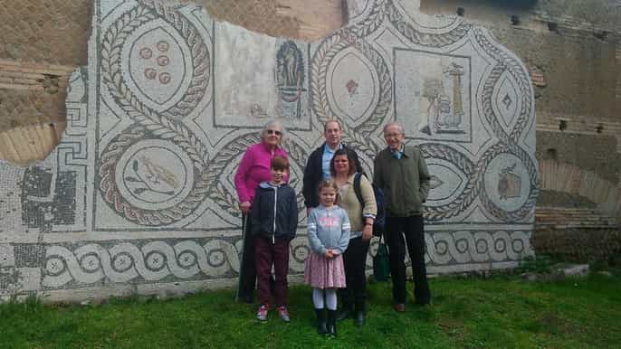 rome ancient ostia tour for kids families