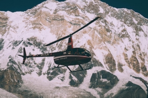 Sightseeingtour mit dem Hubschrauber zum Annapurna Base Camp