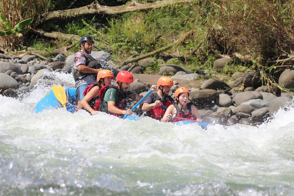 La Fortuna Full Day Sarapiqu River Class Iv Rafting Getyourguide