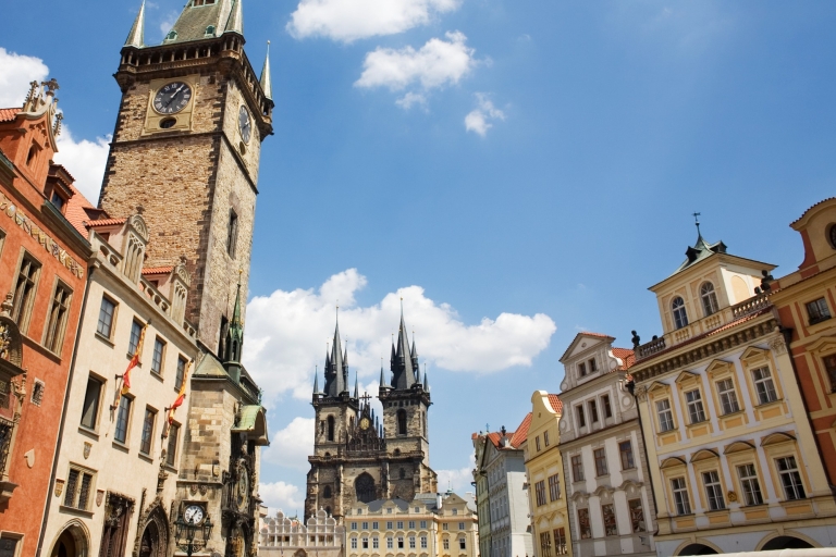 Prague : Première promenade de découverte et visite guidée de la lecture