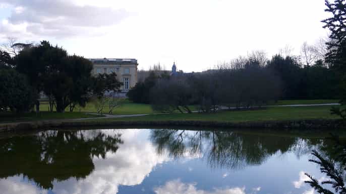 afternoon in the petit trianon estate of marie antoinette