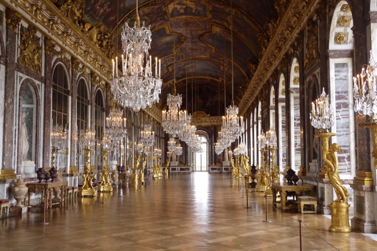 Wycieczka do pałacu i ogrodów Versailles z lunchem dla smakoszy i pokazem fontann
