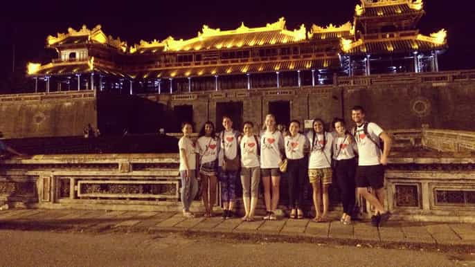hue by night on motorbike tour