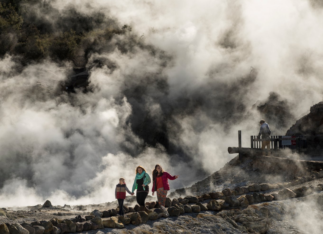 Rotorua: Hell's Gate geotermisk vandring