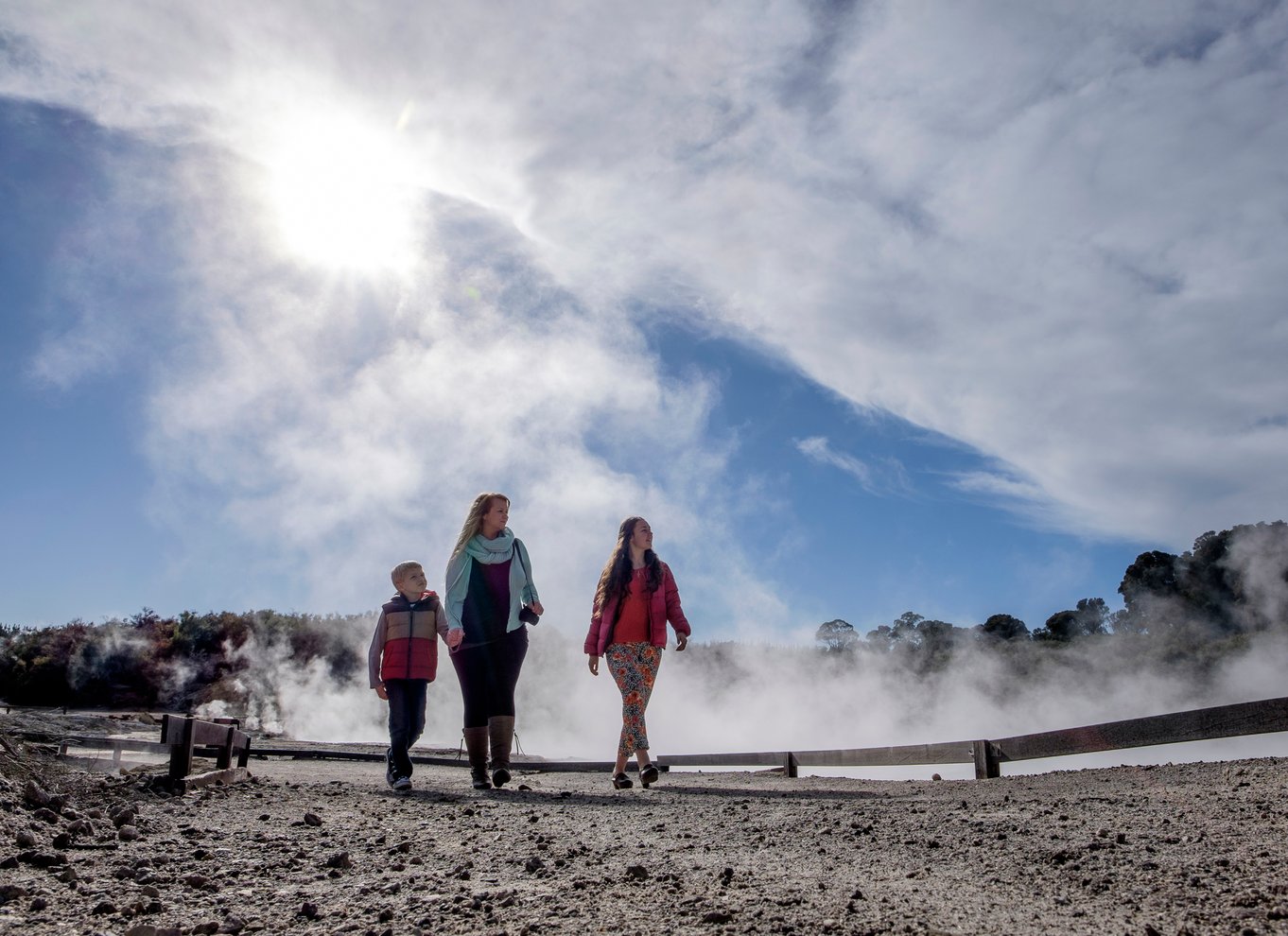 Rotorua: Hell's Gate geotermisk vandring