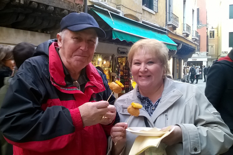 Venetië: 2,5 uur durende streetfoodtour met lokale gidsGedeelde tour in het Engels