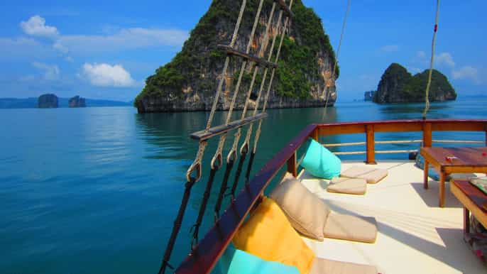 fullday phang nga bay cruise with meals from phuket