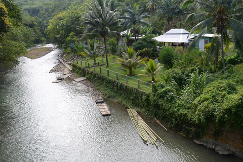 Montego Bay: Rafting en el río Lethe y compras desde Ocho Ríos