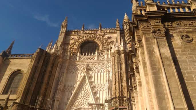 seville cathedral alcázar santa cruz skip the line tour