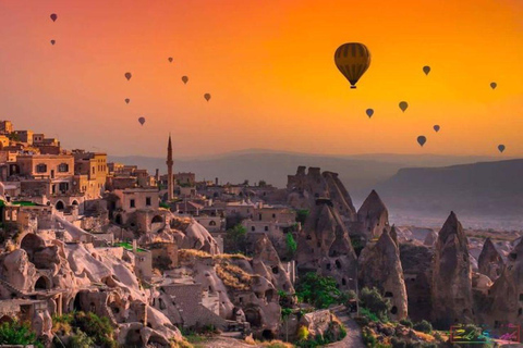 Antalya, Alanya: Cappadocia 2-Day Tour, Baloon & Stone Hotel Cappadocia 2 Days Guided Tour With Stone Concept Hotel