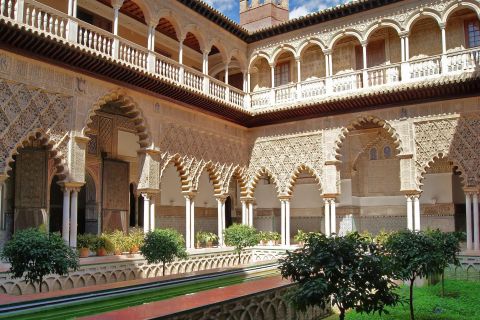 Sevilla: Biljett till Kungliga Alcázar