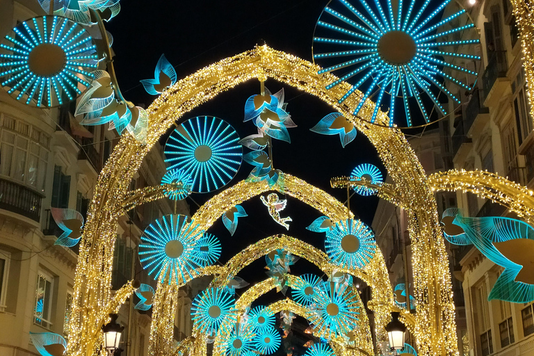 Vervoer naar de kerstverlichting in Malaga vanuit Estepona en Marbella