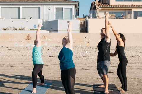 San Diego Beach Yoga Experience Beach Yoga Experience with Meditation and Massage