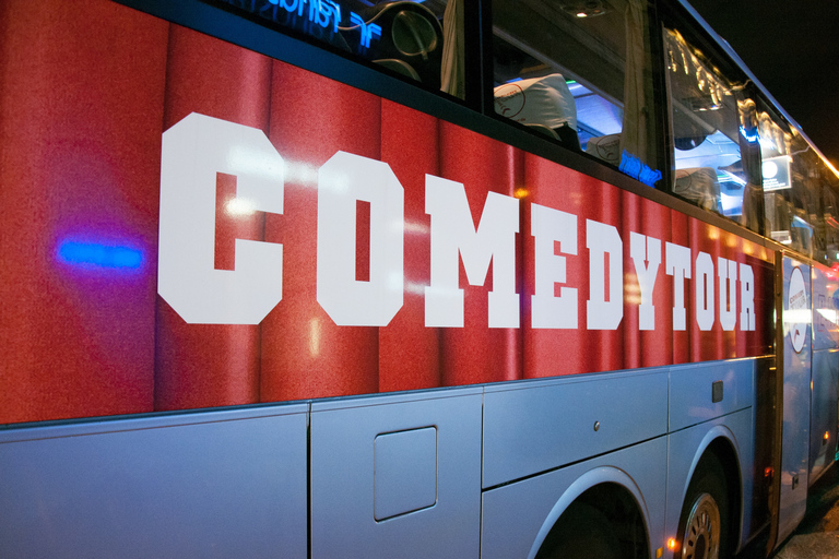 Düsseldorf: Tour mit dem Comedy-Bus