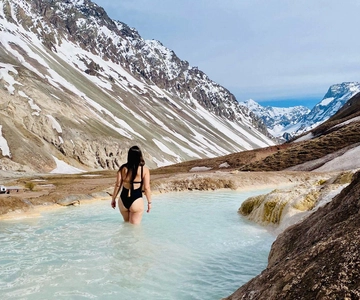 Santiago: Viaje Cajón del Maipo Termas Colina