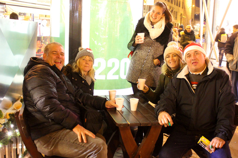 Tour por el mercado de Navidad de Budapest con vino calienteOpción estándar