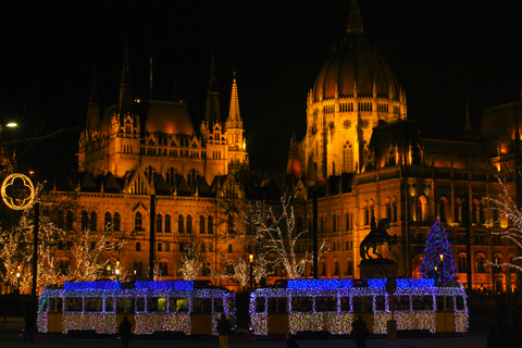 Tour por el mercado de Navidad de Budapest con vino calienteOpción estándar