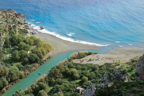 Z Rethymno: Kourtaliotiko, Preveli Palm Beach i Damnoni