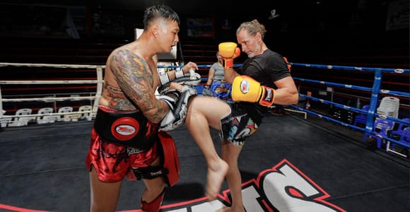 Muaythai Class at Chiangmai Boxing Stadium