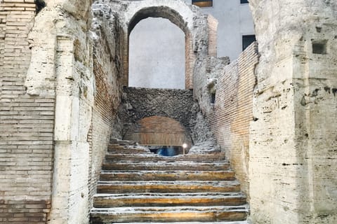 Roma: tour subterráneo con audioguía en la Piazza Navona