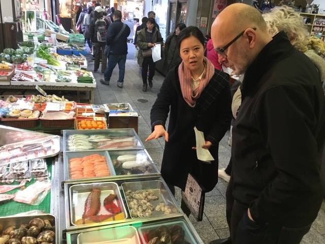 Nishiki Market Food Tour with Cooking Class