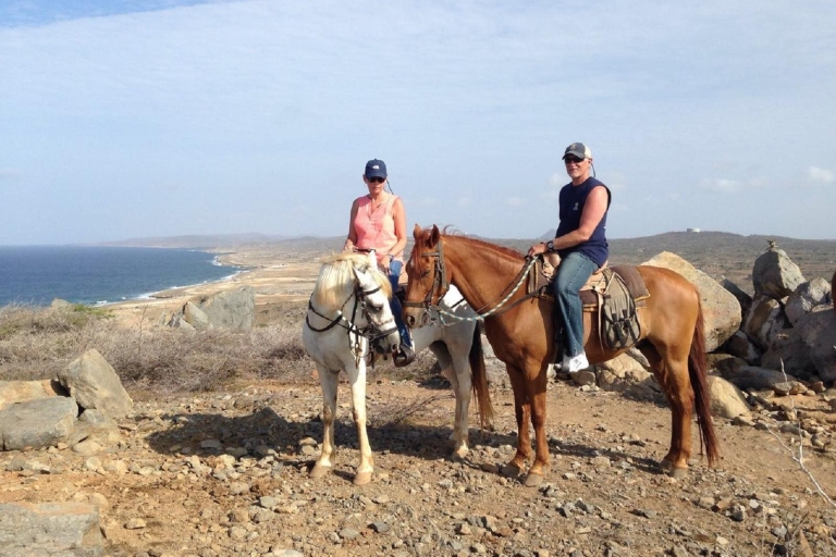 Aruba: 2 uur Horse Back Tour naar Alto Vista Chapel