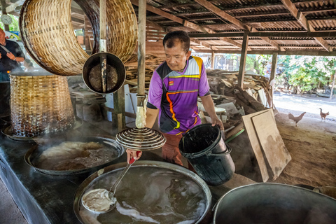 Bangkok : Visite du marché flottant de Damnoen SaduakDépart au lieu de rencontre