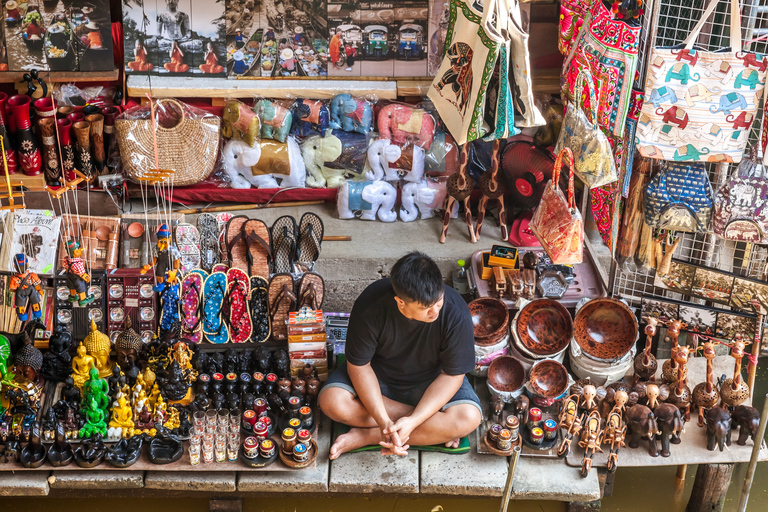 Bangkok : Visite du marché flottant de Damnoen SaduakDépart au lieu de rencontre